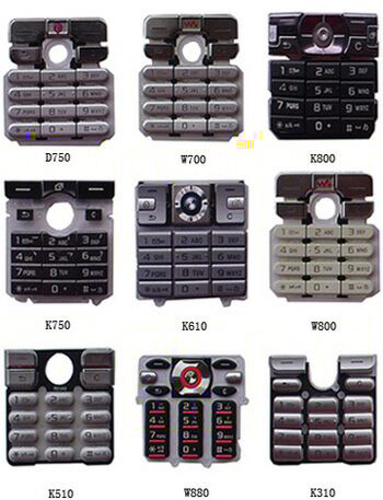  Keypads for Sony-Ericsson Series (Pavés numériques pour Sony-Ericsson Series)