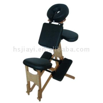  Wooden Massage Chair (Chaise de massage en bois)