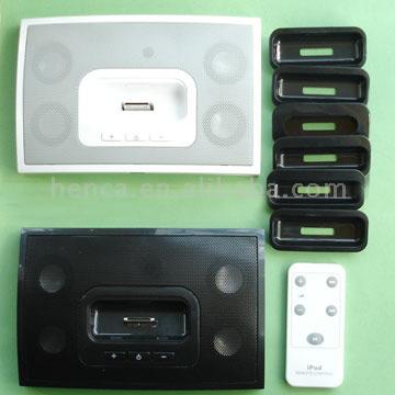 Tragbare Lautsprecher für den iPod (Tragbare Lautsprecher für den iPod)