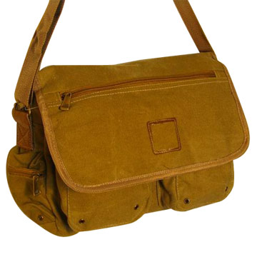  Canvas Messenger Bag (Canvas Messenger Bag)