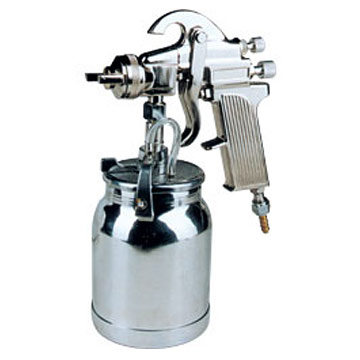 different spray guns