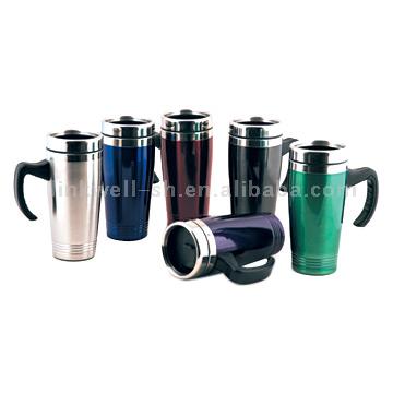  Stainless Steel Travel Mugs (Stainless Steel Tasses de Voyage)