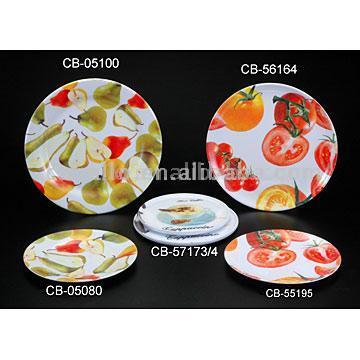  Melamine Plates (Assiettes mélamine)