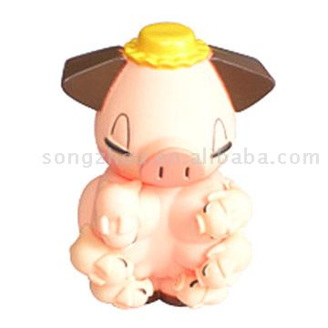  PVC Soft Plastic Coin Bank (PVC souple en plastique Coin Bank)