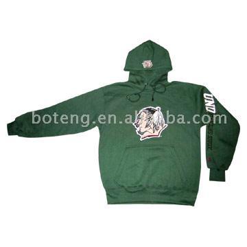  100% Acrylic Fleece Men`s Hooded Top (100% acrylique Toison d`hommes Haut à capuchon)