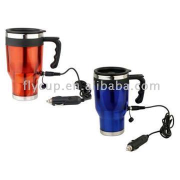  12V Heated Travel Mugs (12V chauffants Tasses de Voyage)