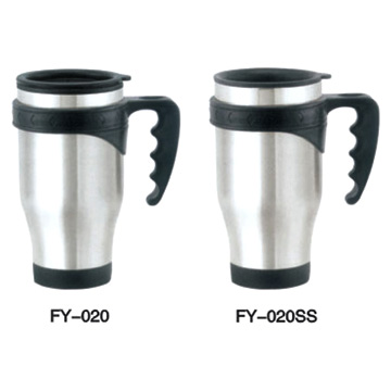  Stainless Steel Travel Mugs (Stainless Steel Tasses de Voyage)