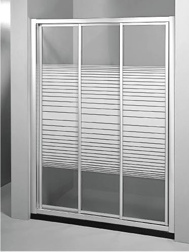  Shower Screen with Connected Sliding Door (Душ экрана с присоединенным Раздвижные двери)