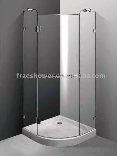  Scallop-Shaped Shower Enclosure with Single Pivot Door (Морской гребешок-образный Душевые кабины с Single Pivot дверей)