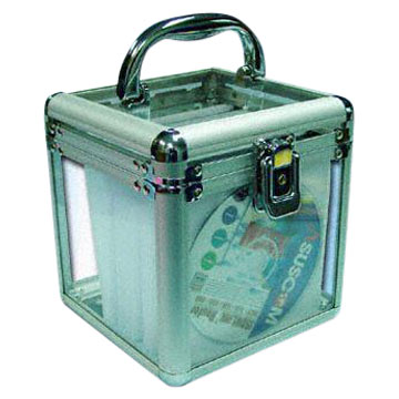  Lockable Aluminum Alloy CD Case ( Lockable Aluminum Alloy CD Case)