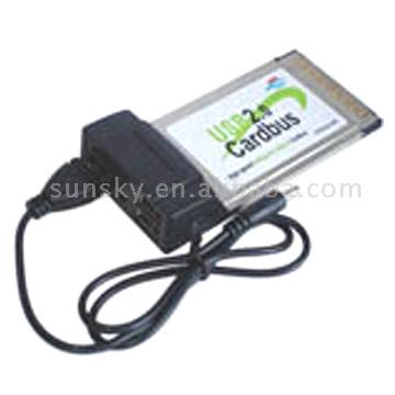  High Speed Multi Ports USB 2.0 Cardbus