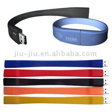  USB Flash Drive with Silicone Bracelet (USB Flash Drive с силиконовыми Браслет)