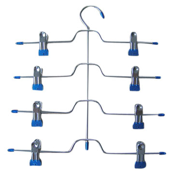 PVC-beschichtetem Metall Pants Hanger (PVC-beschichtetem Metall Pants Hanger)