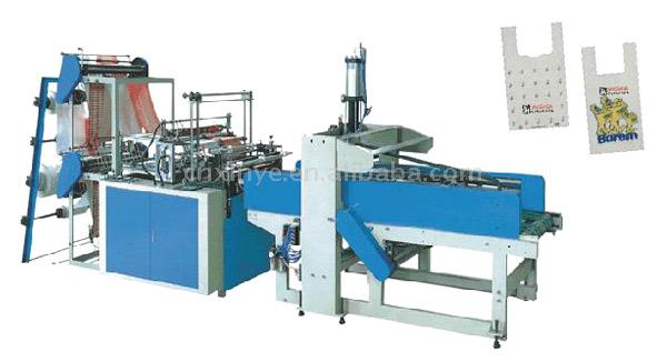  High Speed Heat-Sealing Heat-Slitting Bag Making Machine (High Speed thermosoudage Heat-Refendage Bag Making Machine)