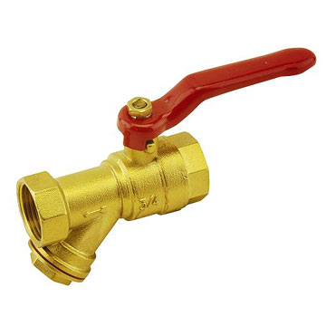  Ball Valve with Filter (Шаровой кран с фильтром)