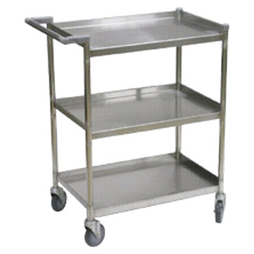  Stainless Steel Bus Cart (Food Service Cart) ( Stainless Steel Bus Cart (Food Service Cart))