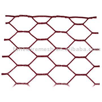  PVC Coated Hexagonal Wire Mesh (Enduit PVC Hexagonal Wire Mesh)