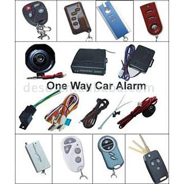  Car Alarm System (One Way)