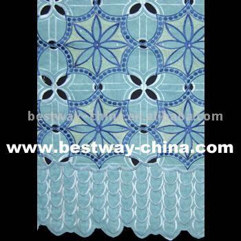 African Hand Cut Swiss Voile Lace Fabric (African Hand Cut Swiss Voile Lace Fabric)