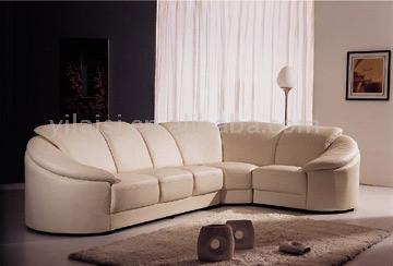  Modern Leather Corner Sofa (Современные кожа угловой диван)