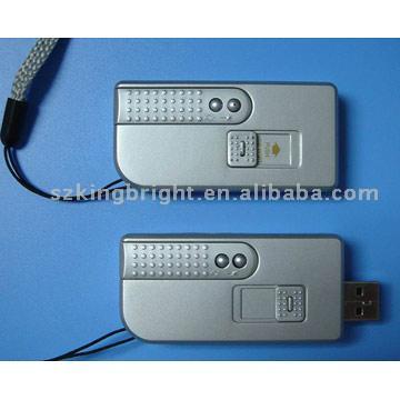 USB-Flash-Disk mit Laserpointer und LED-Licht (USB-Flash-Disk mit Laserpointer und LED-Licht)