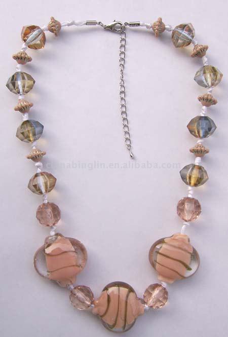  Glass Beads Necklace ( Glass Beads Necklace)