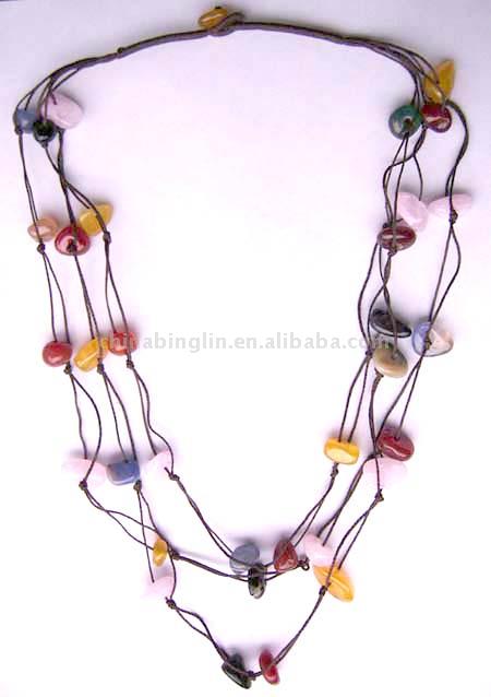  stone Necklace ( stone Necklace)