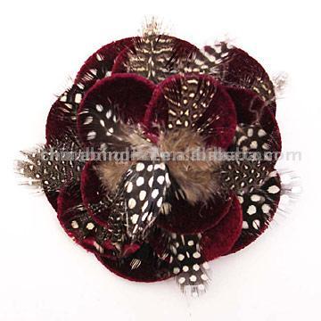  Artifical Flowers Brooch (Fleurs artificielles Broche)