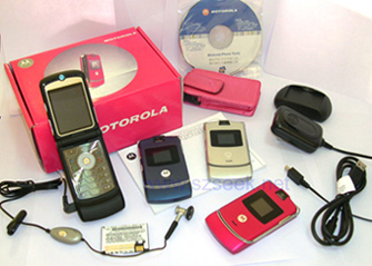  Mobile Phone (Motorola V3) (Мобильный телефон (Motorola V3))