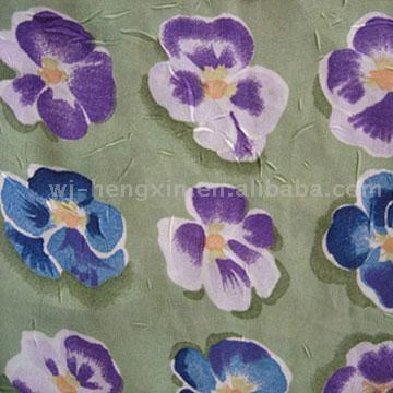  100% Polyester Printed and Crinkled Georgette ( 100% Polyester Printed and Crinkled Georgette)