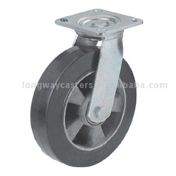  Heavy-Duty Rubber Caster ( Heavy-Duty Rubber Caster)