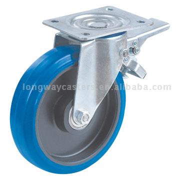  Elastic Rubber Caster (Эластичным резиновым Caster)