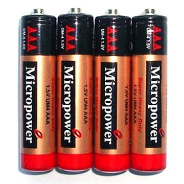  Zinc Carbon AAA / R03P / UM4 1.5V battery (Цинк-карбон AAA / R03P / UM4 1.5V батареи)