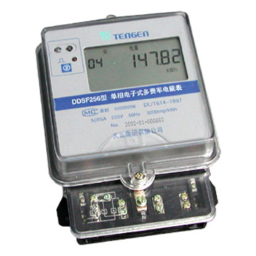  Single Phase Electronic Ammeter (Monophasé électronique Ampèremètre)