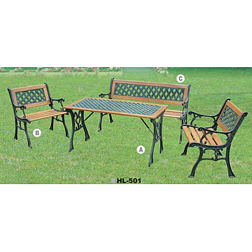  4pc Park Furniture Set (4pc Park Furniture Set)