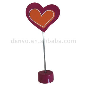  Heart Memo Holder (Сердце Памятка Организатор)