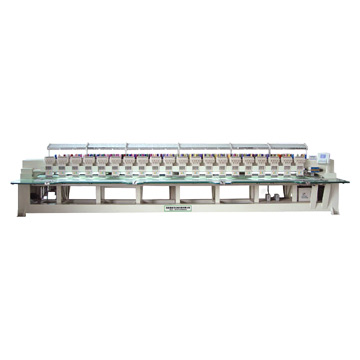  Multi-Head and Multi-Needle Embroidery Machine (Multi-Head and Multi-aiguille à broder machine)