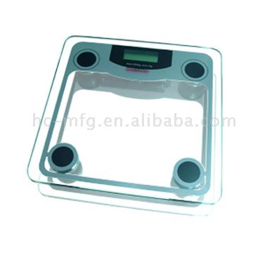  440lb / 200kg Glass Top Bathroom Scale (440lb / 200kg стеклянной столешницей весы)