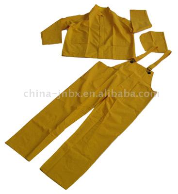  PVC/Polyester Rainsuit (PVC / Polyester Regenanzug)