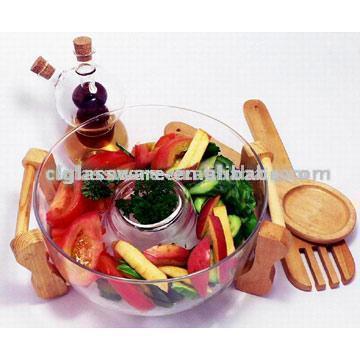  Glass Salad Bowl (Стекло Салатница)