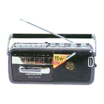  AM/FM/SW1/SW2 High Sensitivity Radio Cassette Recorder (AM/FM/SW1/SW2 Высокая чувствительность магнитола)