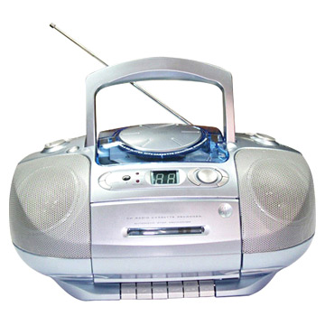  Radio Cassette Recorder with CD Player (Radio Cassette Recorder avec lecteur CD)