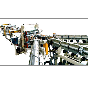  PE/PP/PS/HIPS/ABS/PVC/PET/PMMA/PC Sheet/Plates Extrusion Line (Machinery) (PE / PP / PS / HIPS / ABS / PVC / PET / PMMA / PC Sheet / Plates Extrusion Line)