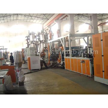  PET Mono-layer and Multi-layer sheet extrusion machine ( PET Mono-layer and Multi-layer sheet extrusion machine)