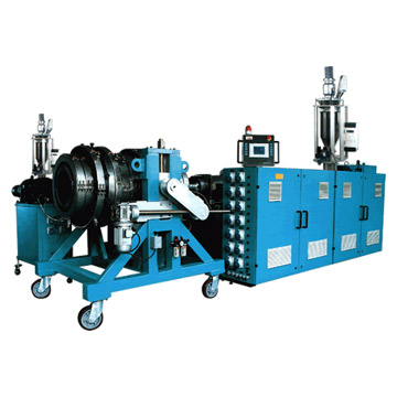  HDPE Gas and Water Pipe Extrusion Line (HDPE, газ и водопровод экструзионная линия)