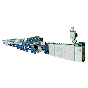  PC / PP Hollow Cross-Section Sheet Extrusion Line ( PC / PP Hollow Cross-Section Sheet Extrusion Line)