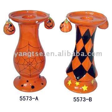  Halloween Candles / Tealight Holders (Halloween Bougies / Photophore titulaires)