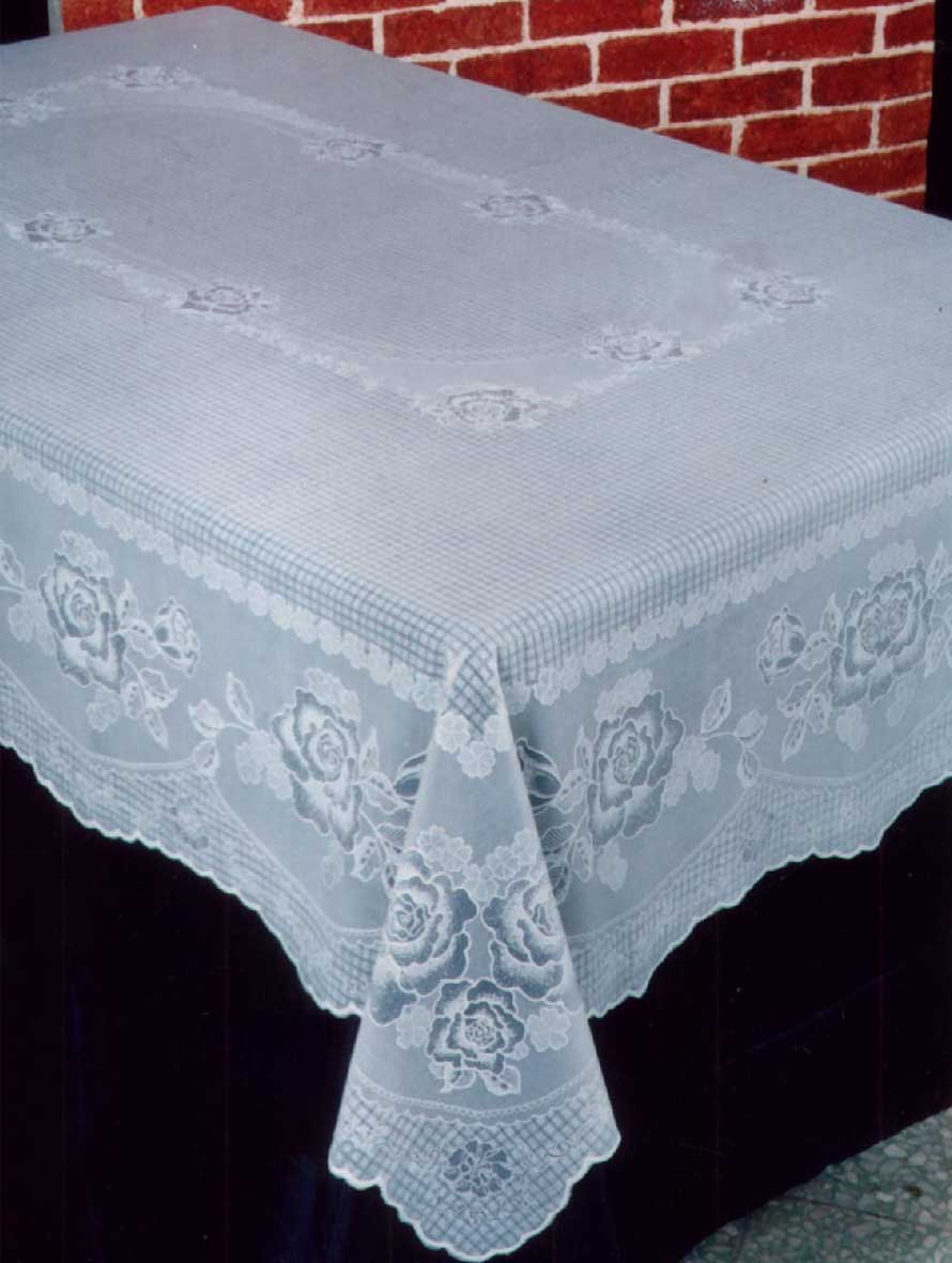  Vinyl Lace Tablecloth (Denetelle Nappe)