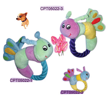  6" Plush Insect Rope Toys ( 6" Plush Insect Rope Toys)