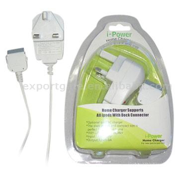  3PIN UK Charger Compatible for iPod (3PIN ВЕЛИКОБРИТАНИЯ зарядного совместима с IPod)